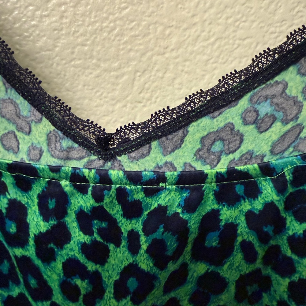 Savage X Fenty Vibrant Leopard Print Slip Dress - Picture 6 of 6